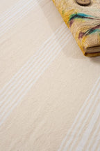 Nivra Double Fitted Sheet Set NATURAL-OATMEAL