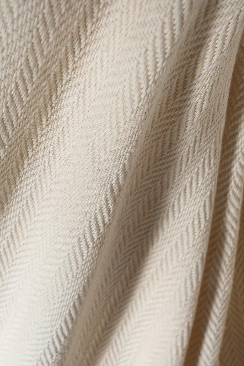 Navya Double Herringbone Throw/Cover
