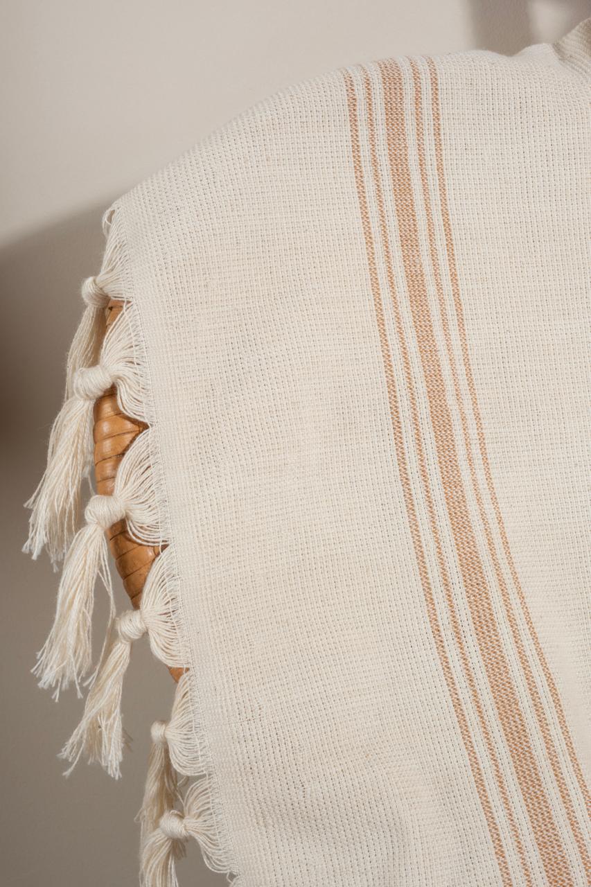 Pavitra Havlu NATURAL-ROSA/ NATURAL- MOCHA